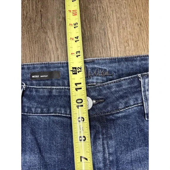 Kut from the Kloth Jeans Women Size 14 Nicole High Rise Flap Pocket Boot Cut - Picture 13 of 15